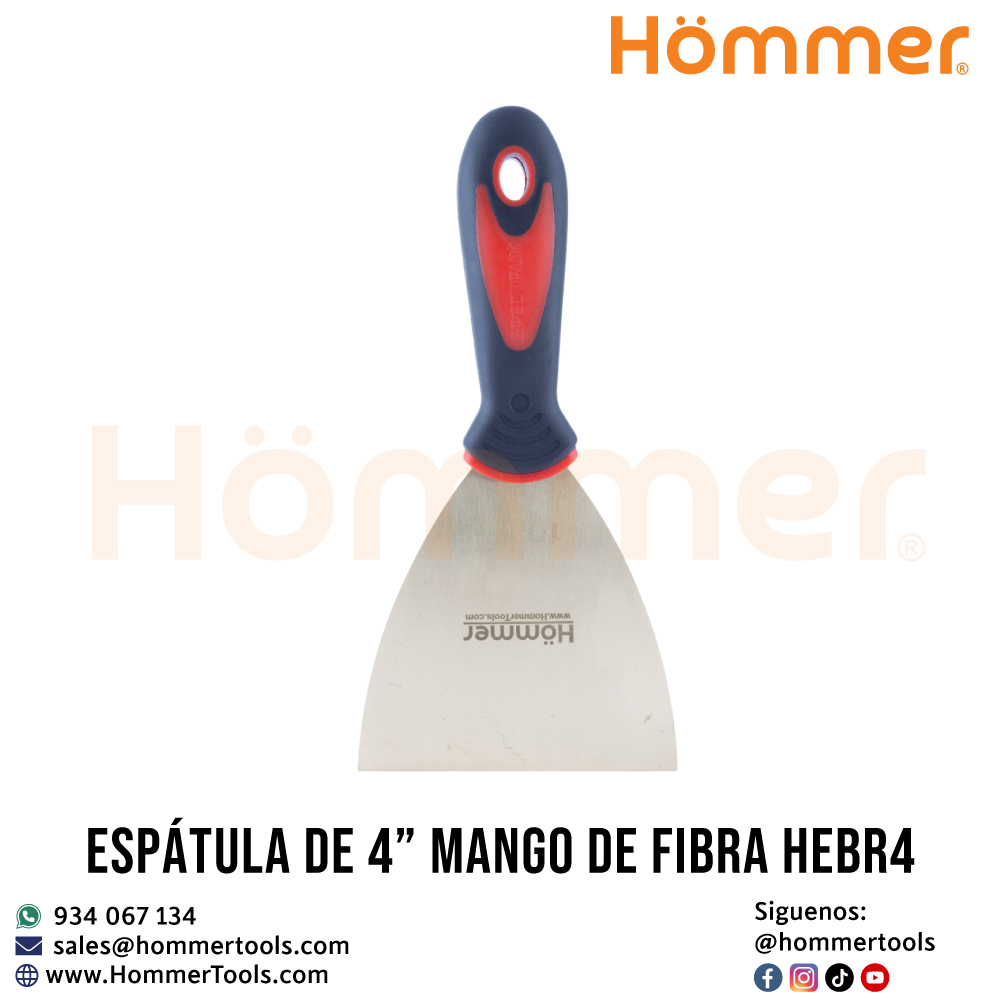 espatula de 4 mango de fibra hebr4 hommer 2