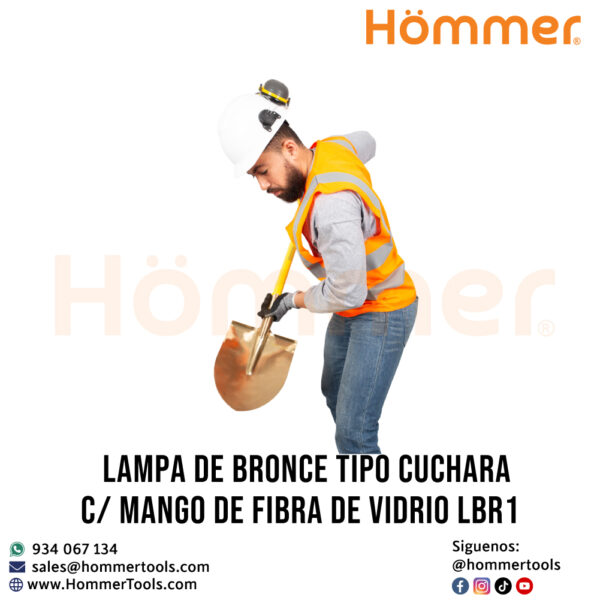 lampa de bronce tipo cuchara mfibra de vidrio lbr1 hommer 4 1