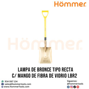 lampa de bronce tipo recta m fibra de vidrio lbr2 hommer 1 1