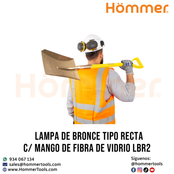 lampa de bronce tipo recta m fibra de vidrio lbr2 hommer 3 1