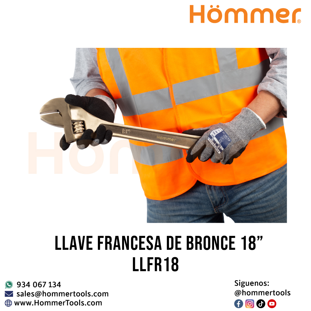 llave francesa de bronce 18 llfr18 hommer 2 1