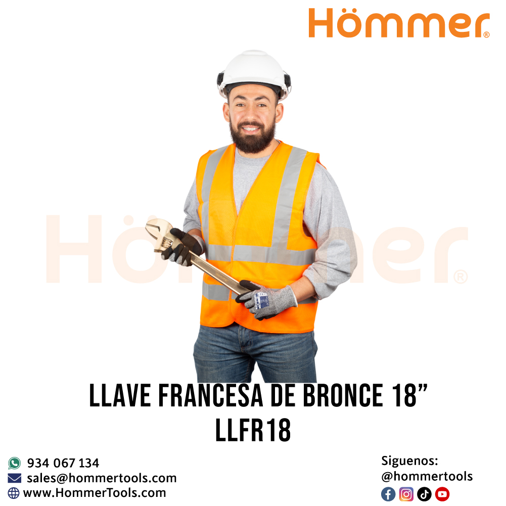 llave francesa de bronce 18 llfr18 hommer 3 1