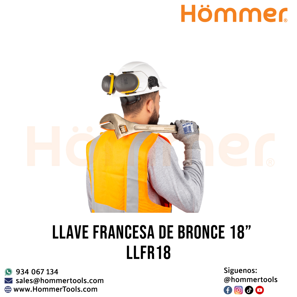 llave francesa de bronce 18 llfr18 hommer 5 1